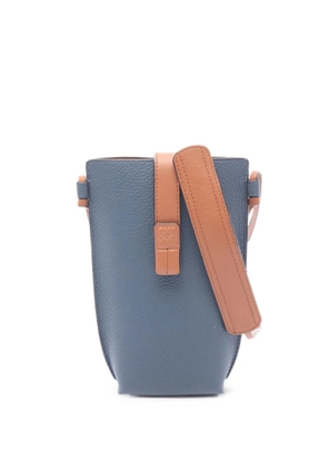 Loewe Pre-Owned 2010s Gate Pocket shoulder bag - Blue