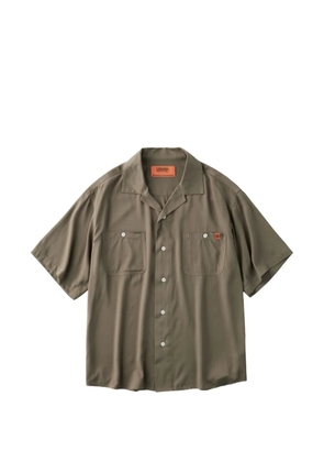 UNIVERSAL OVERALL open-collar short-sleeve shirt - Green