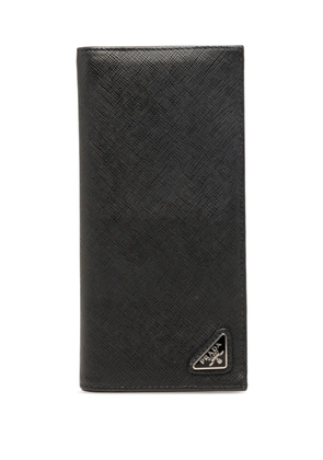 Prada Pre-Owned 2010-2026 Saffiano Bifold Wallet long wallets - Black