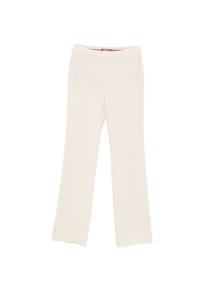 'S Max Mara Nager pressed-crease straight-leg trousers - Neutrals