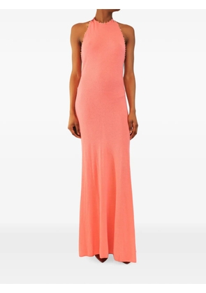 Christopher Esber beaded maxi dress - Pink