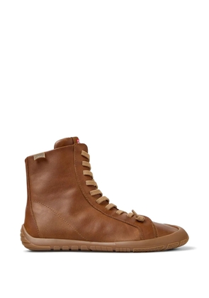 Camper Peu Path+ leather ankle boots - Brown