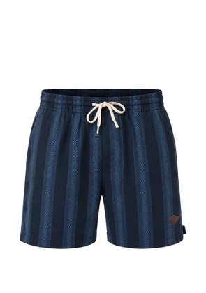 Rip Curl Volley Classic vertical-stripe drawstring shorts - Blue