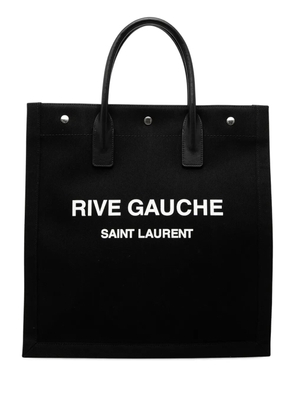 Saint Laurent Pre-Owned 2021 Canvas Rive Gauche North South tote bag - Black