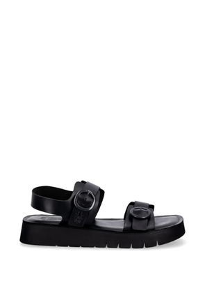 Fly London buckle-fastening leather sandals - Black