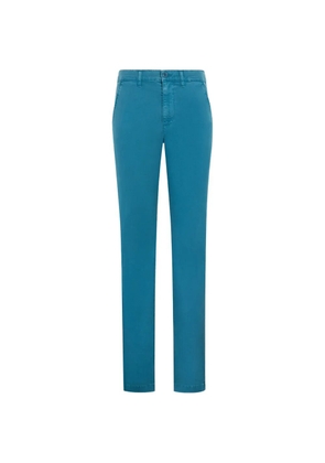 Roberto Cavalli button-fastening belt-loop trousers - Blue