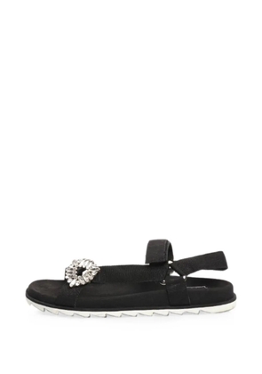 Roger Vivier Vintage diamanté touch-strap sandals - Black