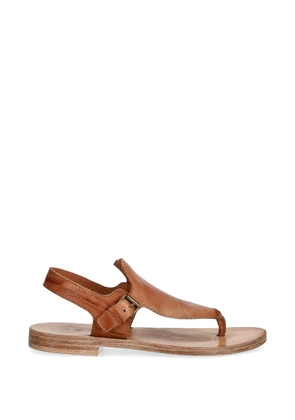 Fly London buckle-fastening thong sandals - Brown
