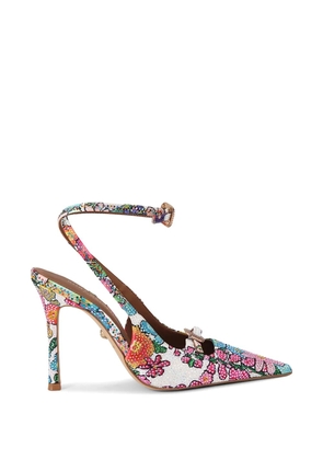 Kurt Geiger London 2 Buckle Point Court pumps - White