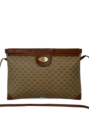 Gucci Pre-Owned 20th Century Micro GG Supreme crossbody bag - Neutrals