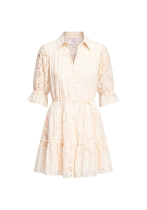 Cinq A Sept Rayla floral-lace mini dress - Neutrals