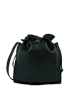 Loewe Pre-Owned 2010-2026 Leather Anagram crossbody bag - Black
