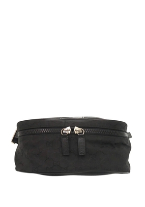 Gucci Pre-Owned 2000-2015 GG Nylon Web belt bag - Black