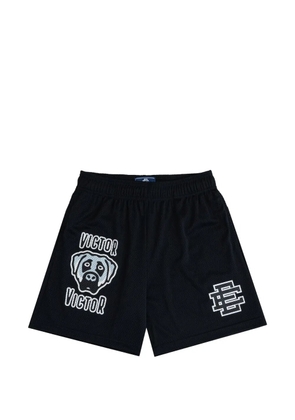 ERIC EMANUEL x Victor Victor graphic-print shorts - Black