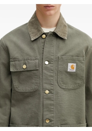 Carhartt WIP Michigan logo-patch jacket - Green