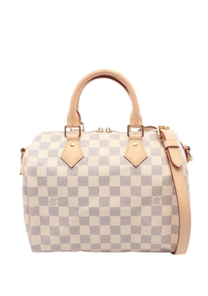 Louis Vuitton Pre-Owned 2010-2026 Damier Azur Speedy Bandouliere 25 satchel - White