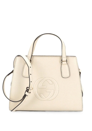 Gucci Pre-Owned Soho Convertible Top Handle Leather Small satchel - Neutrals