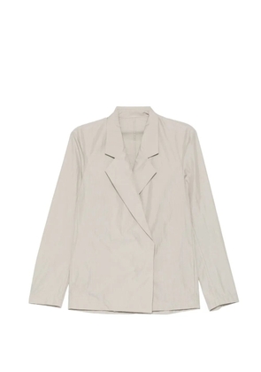 System double-breasted blazer - Grey