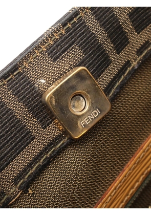 Fendi Pre-Owned 2000s Zucca canvas shoulder bag - Brown