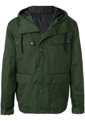 Kenzo Paris logo-print parka - Green