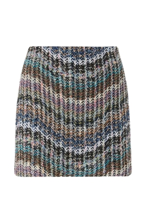 Missoni Zigzag-knit sequin-embellished skirt - Black