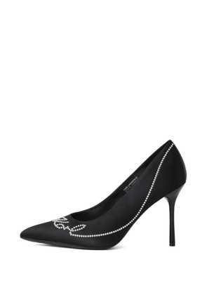 Karl Lagerfeld Sarabande pearl-embellished pumps - Black