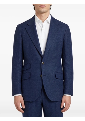 Brunello Cucinelli single-breasted suit - Blue