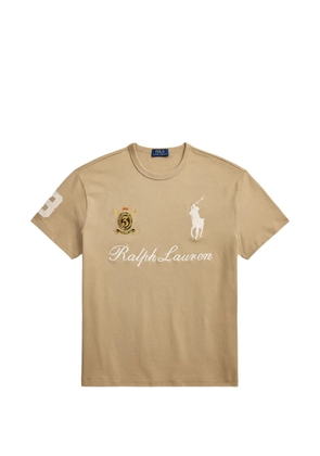 Polo Ralph Lauren Big Pony logo-embroidered T-shirt - Neutrals