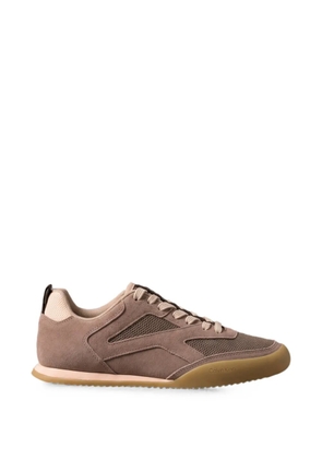 Calvin Klein Kayla panelled mesh-insert sneakers - Brown
