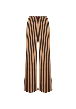 Simon Miller Pia striped poplin trousers - Neutrals