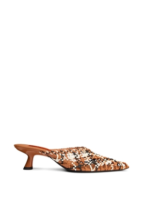 Simon Miller Gala knotted mules - Neutrals