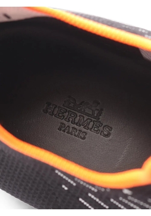 Hermès Pre-Owned 2010s Eclair slip-on sneakers - Black