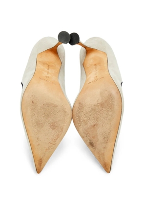 Manolo Blahnik Espedal pointed-toe pumps - Grey