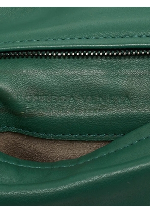 Bottega Veneta Pre-Owned turn-lock flap clutch bag - Green