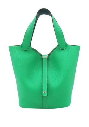 Hermès Pre-Owned 2021 Clemence Picotin Lock 22 handbag - Green