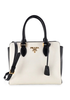 Prada Pre-Owned Convertible Open Saffiano Leather Small tote bag - White