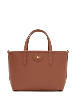 Burberry mini reversible bloomsbury leather tote bag - Brown