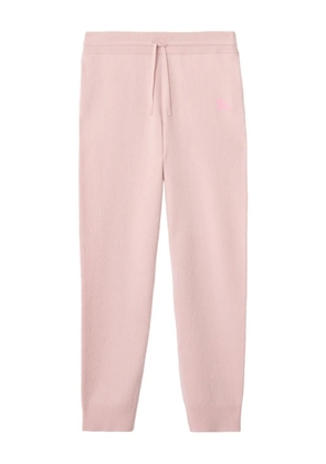 Burberry equestrian knight design track pants - Pink