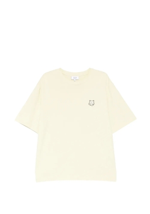 Maison Kitsuné Fox Head T-shirt - Yellow