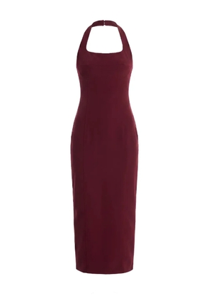 AXEL 113 Jennie halterneck midi dress - Red