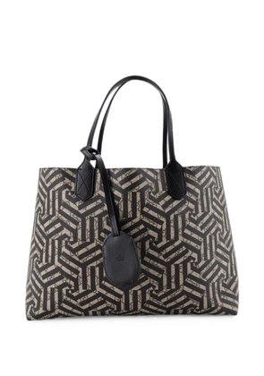Gucci Pre-Owned Reversible Caleido GG Print Leather Medium tote bag - Black
