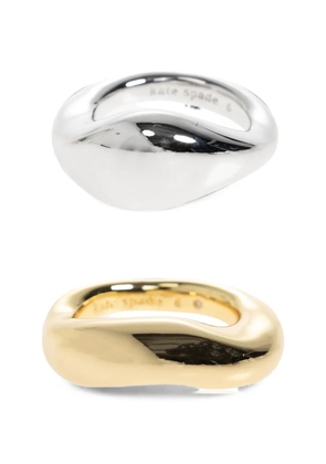 Kate Spade asymmetric rings set - Gold