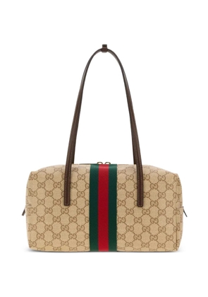 Gucci medium Melrose GG canvas shoulder bag - Neutrals