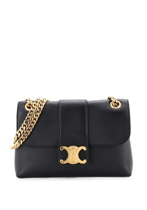Celine Pre-Owned Victoire Flap Leather Teen shoulder bag - Black