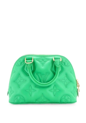 Louis Vuitton Pre-Owned Alma Handbag Bubblegram Leather BB shoulder bag - Green