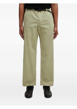 Gramicci belted straight-leg trousers - Green