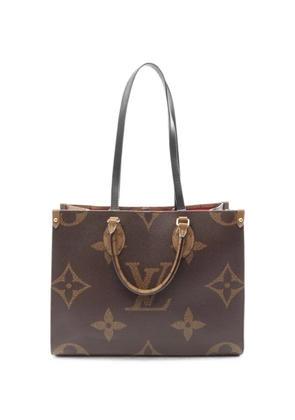 Louis Vuitton Pre-Owned 2021s MM On-the-go shoulder bag - Brown
