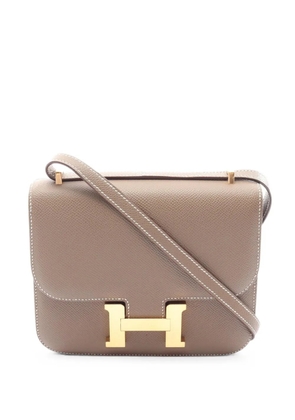 Hermès Pre-Owned 2023 Constance mini shoulder bag - Neutrals