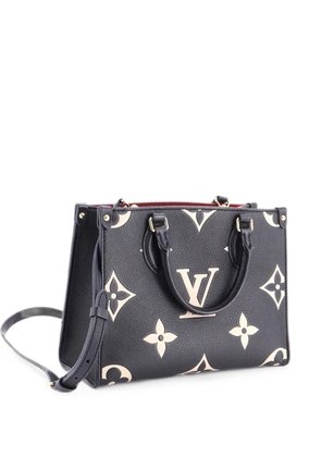 Louis Vuitton Pre-Owned OnTheGo Bicolor Monogram Empreinte Giant PM tote bag - Black