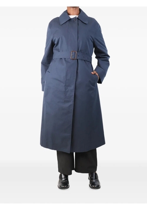 Margaret Howell belted cotton coat - Blue